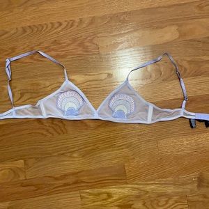 Urban Outfitters Seashell Bralette